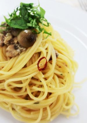 簡単☆サバの水煮缶でスパゲッティ-レシピのメイン写真