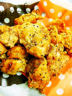 節約100円♡むね肉のペッパーマヨ唐揚げ-レシピのメイン写真