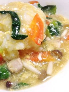 とろ〜り中華あんかけ飯-レシピのメイン写真
