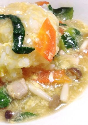 とろ〜り中華あんかけ飯-レシピのメイン写真