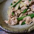 春の香り☆うどと豚肉の炒め物