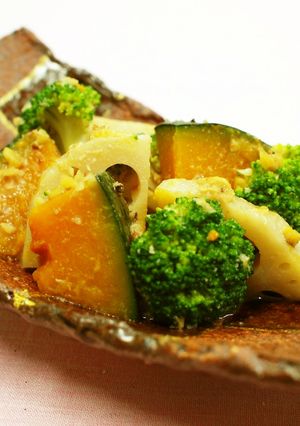 温野菜の彩りごま和え-レシピのメイン写真