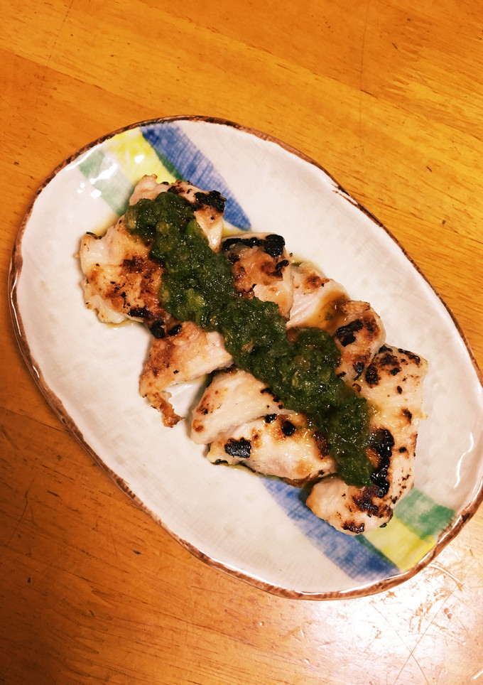♡むね肉の塩麹焼き♡〜きゅうりのソース〜-レシピのメイン写真