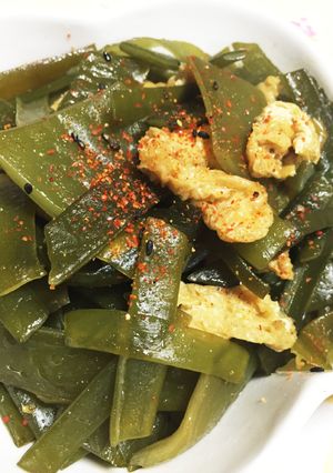 茎わかめの炒め煮-レシピのメイン写真