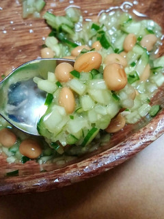 【食感病みつき!】キュウリ納豆-レシピのメイン写真
