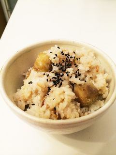 圧力鍋でモチモチ栗ご飯-レシピのメイン写真