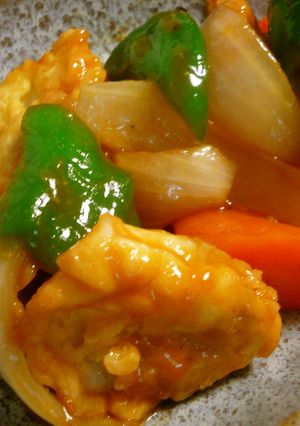 揚げ餃子de酢豚風-レシピのメイン写真