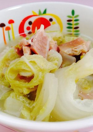 白菜とベーコンの中華風煮-レシピのメイン写真