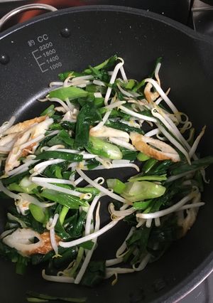 簡単！ちくわとニラのスタミナ炒め-レシピのメイン写真