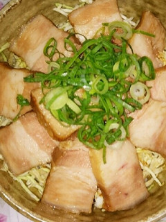 簡単なチャーシュー丼-レシピのメイン写真