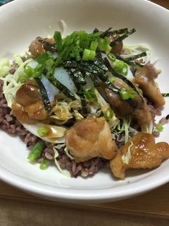 こってりさっぱり鶏たま丼-レシピのメイン写真
