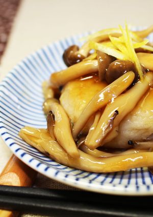 八つ頭のいもまんじゅう きのこあんかけ-レシピのメイン写真