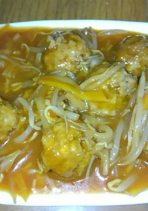 節約★豆腐肉団子！子供味です！-レシピのメイン写真