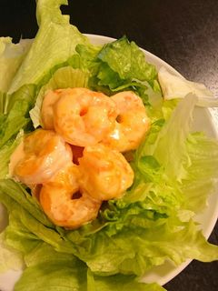 カルピスでエビマヨ-レシピのメイン写真