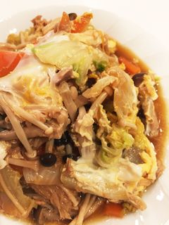 簡単!白菜のツナ炊き-レシピのメイン写真