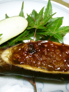 大豆を使った茄子の田楽♫-レシピのメイン写真
