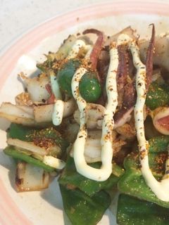 白菜とスルメイカの焦がし醤油バター炒め-レシピのメイン写真