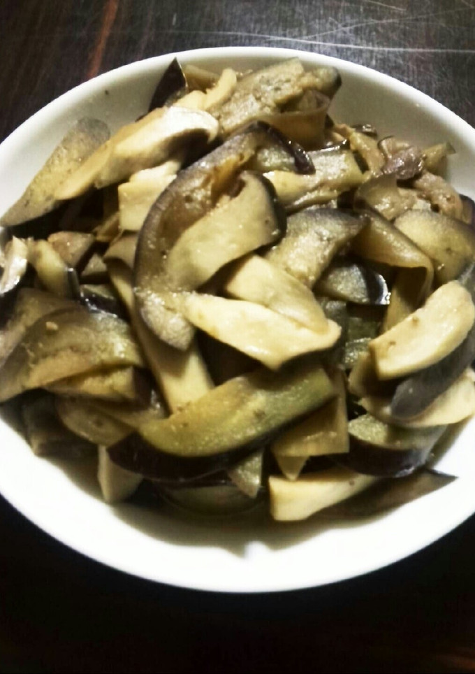 茄子とエリンギのしょうが焼き風炒め-レシピのメイン写真