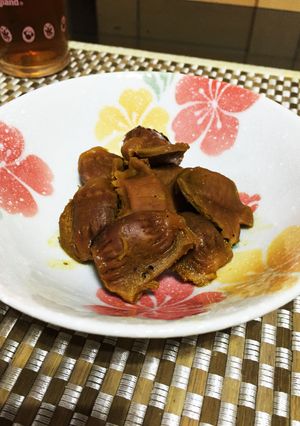 子供も大好き砂肝のカレー味煮おつまみ-レシピのメイン写真