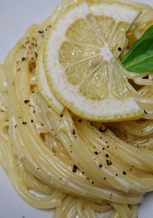 爽やか! レモンクリームパスタ-レシピのメイン写真