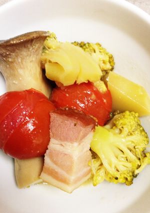 ワンポットでスペインバル風おかず-レシピのメイン写真