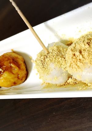 ご飯と里芋だけでお団子作ろ♡-レシピのメイン写真