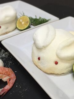 1人ずつのプチ塩釜焼き/(・ x ・)\-レシピのメイン写真