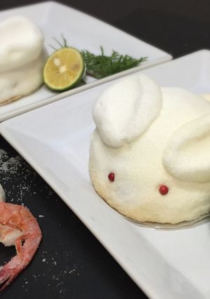 1人ずつのプチ塩釜焼き/(・ x ・)\-レシピのメイン写真