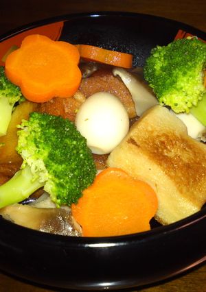 揚げ高野豆腐と野菜の煮物-レシピのメイン写真