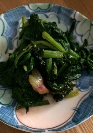 ほうれん草と、海苔の和え物-レシピのメイン写真