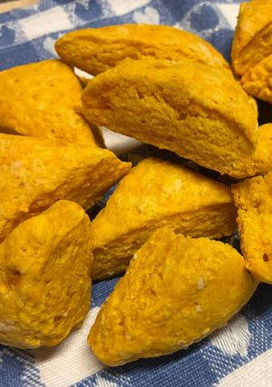 しっとり甘さ控えめ🎃カボチャのスコーン-レシピのメイン写真