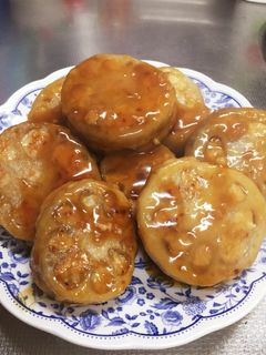 れんこんと鶏のはさみ焼き-レシピのメイン写真
