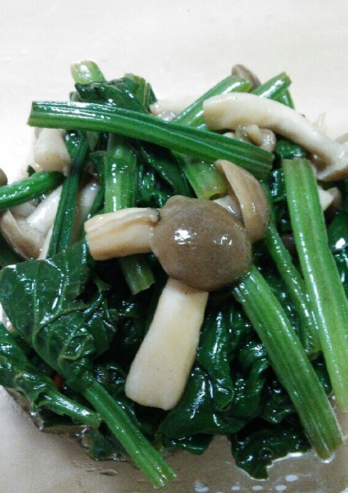ほうれん草としめじのゆず風味サラダ-レシピのメイン写真