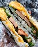 【塩分控えめ】魚肉ソーセージおにぎらず