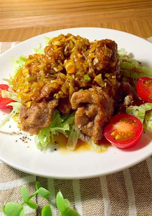 大豆のお肉の油淋鶏-レシピのメイン写真