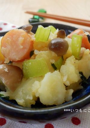 シャンタンHOTポテトサラダ♪-レシピのメイン写真