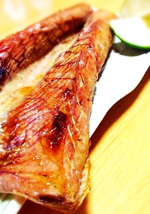 簡単 カツオのハラモ焼き-レシピのメイン写真