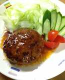 厚揚げ使用で水切りなし♡豆腐ハンバーグ