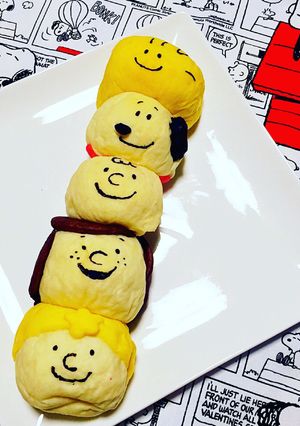 スヌーピー★ちぎりパン タテ型-レシピのメイン写真