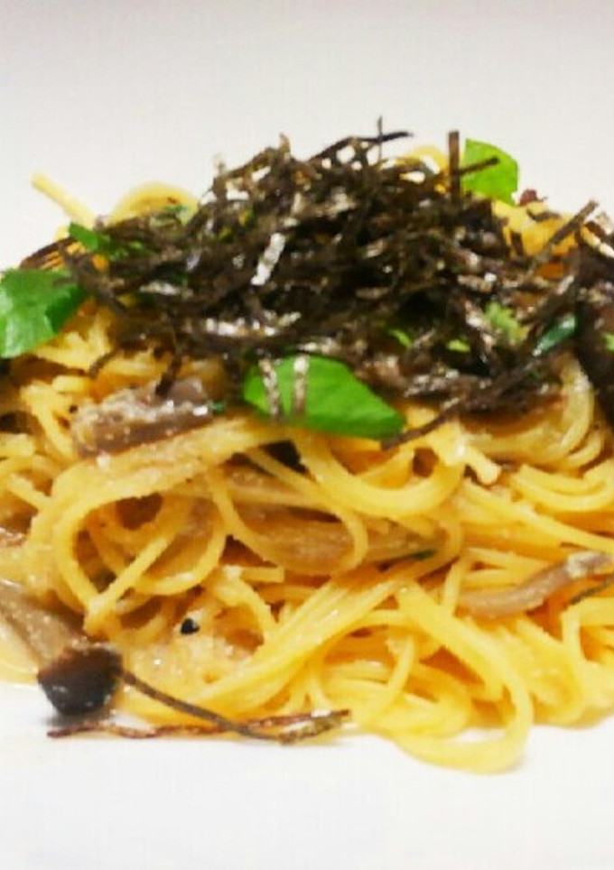 明太子ときのこの和風スパゲッティ-レシピのメイン写真