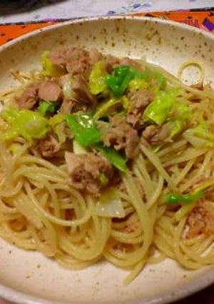 ＊早い・簡単・美味しい！和風ツナパスタ＊-レシピのメイン写真