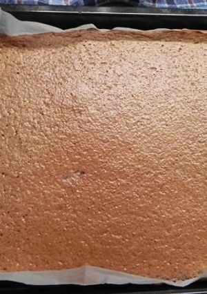 ホケミで簡単★チョコスポンジケーキ-レシピのメイン写真