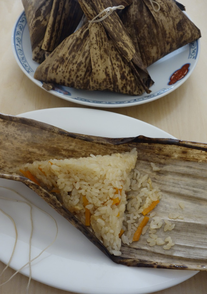 竹皮で包んだベジタリアン中華ちまき-レシピのメイン写真