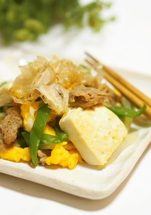 大豆のお肉でヘルシー♡ピーマンチャンプル-レシピのメイン写真