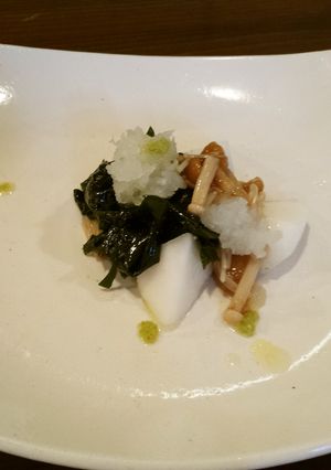 わかめとキノコのわさびオイル和え-レシピのメイン写真