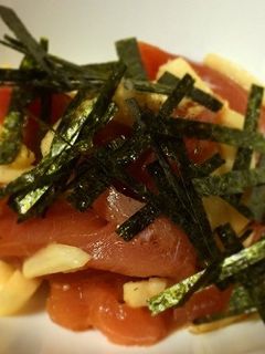 簡単おつまみ☆食感のあるやまかけ-レシピのメイン写真