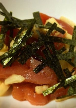 簡単おつまみ☆食感のあるやまかけ-レシピのメイン写真