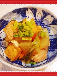 鍋と同じ材料で!基本の和風煮物-レシピのメイン写真