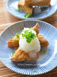厚揚げで揚げ出し豆腐風!-レシピのメイン写真