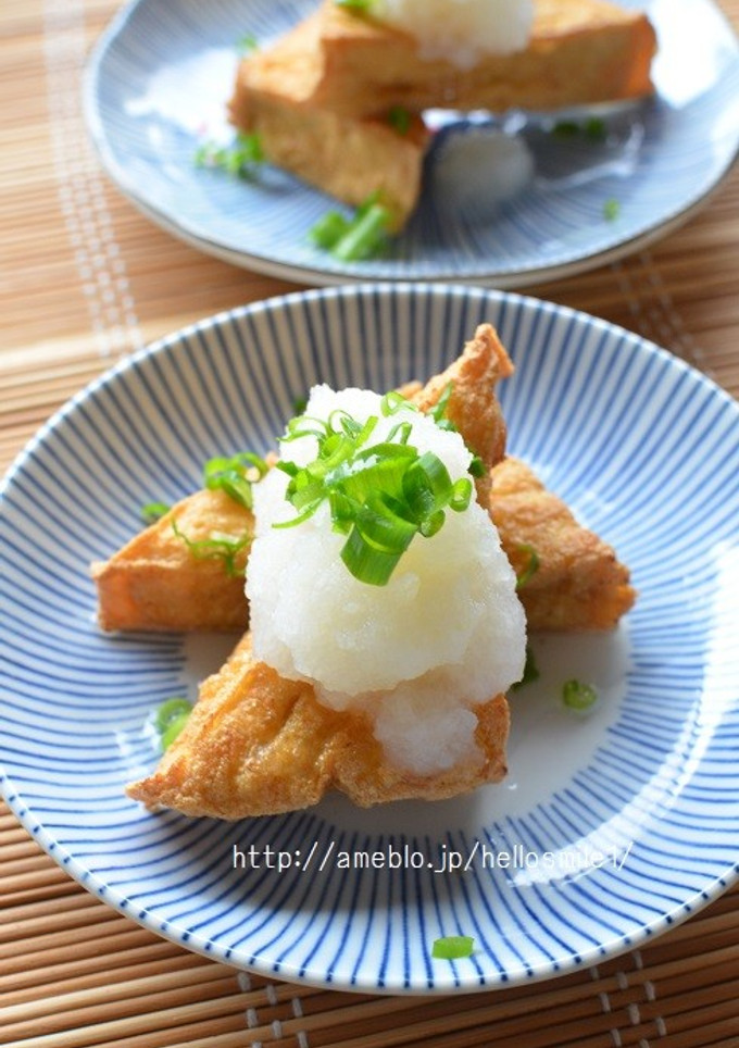 厚揚げで揚げ出し豆腐風！-レシピのメイン写真